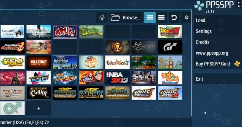Baixe o PSP Emulator para PC, Windows e MacOS gratuitamente 11 panel image