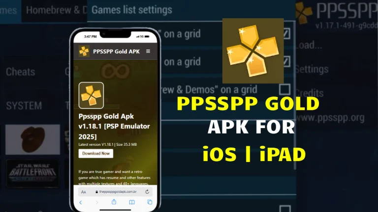 PPSSPP Gold Apk For IOS