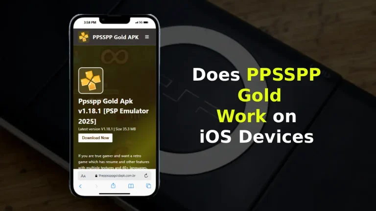 Does PPSSPP Gold Work on iOS Devices