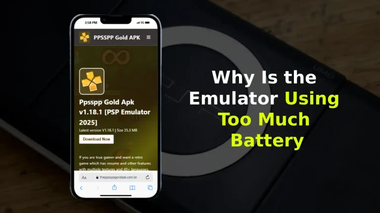 Why Is the Emulator Using Too Much Battery